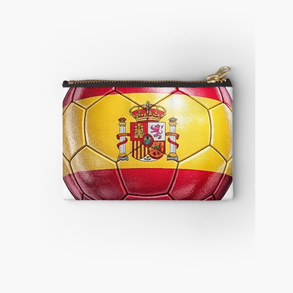 Item preview, Spain Flag Football Design designed and sold by redsharkuk.