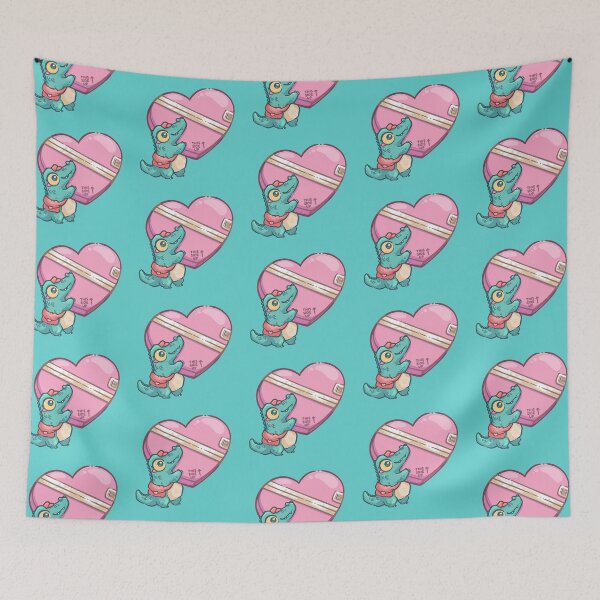 Item preview, Crocodile Sending Love designed and sold by SketchesWSara.