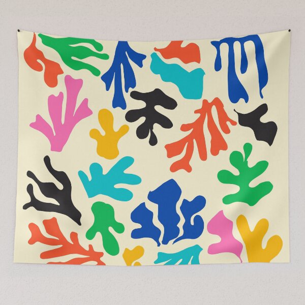 Item preview, Summer Vibrant Colors Matisse Abstract Illustration designed and sold by MaiZephyr.