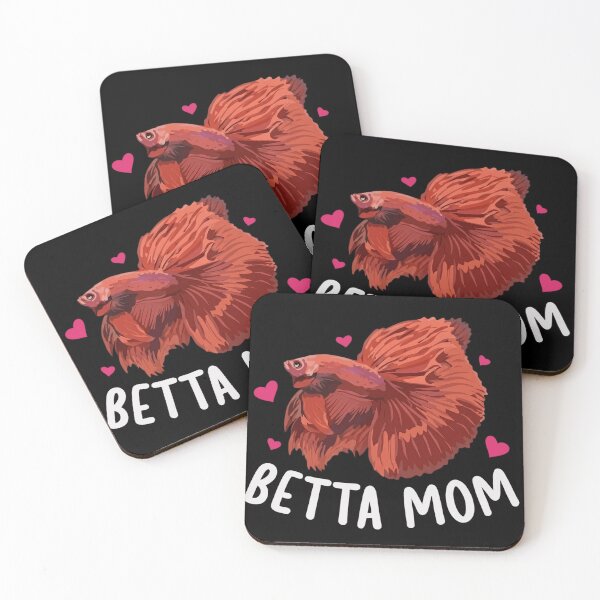 Item preview, Red Betta Mom Siamese Fighting Fish Lover Aesthetic designed and sold by haitrieuic96.