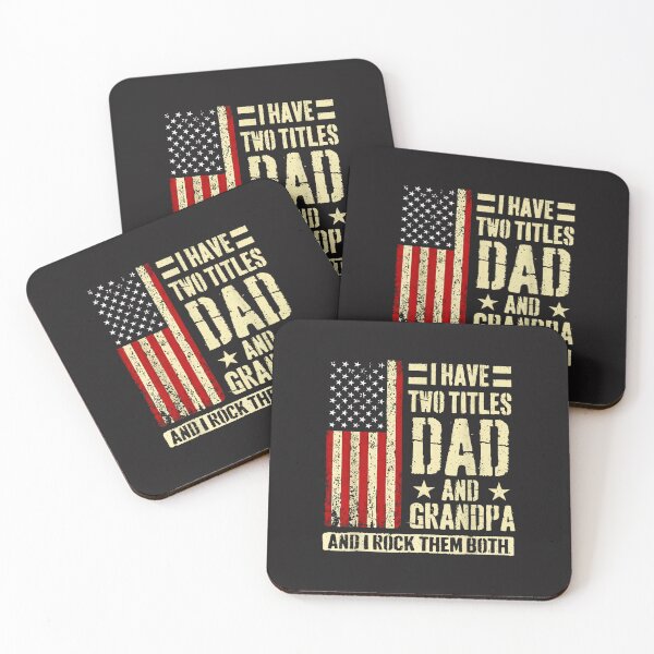 Item preview, I Have Two Titles Dad and Grandpa Funny Fathers Day Design designed and sold by kiralynstration.