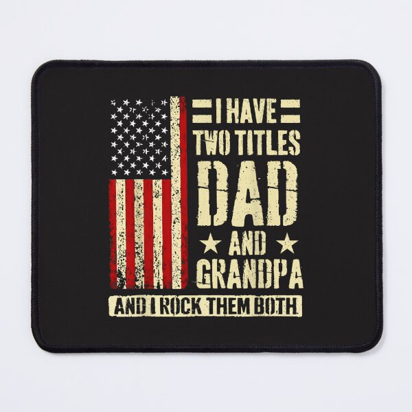 Item preview, I Have Two Titles Dad and Grandpa Funny Fathers Day Design designed and sold by kiralynstration.
