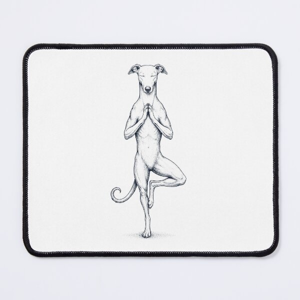 Item preview, Vintage Greyhound Yoga Tree Pose Dog Mom Lover designed and sold by TerryConnells.