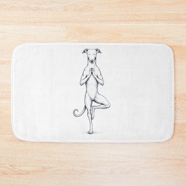 Item preview, Vintage Greyhound Yoga Tree Pose Dog Mom Lover designed and sold by TerryConnells.