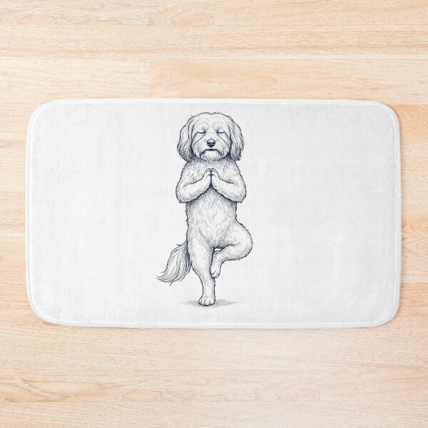 Item preview, Vintage Havanese Yoga Tree Pose Dog Mom Lover designed and sold by TerryConnells.