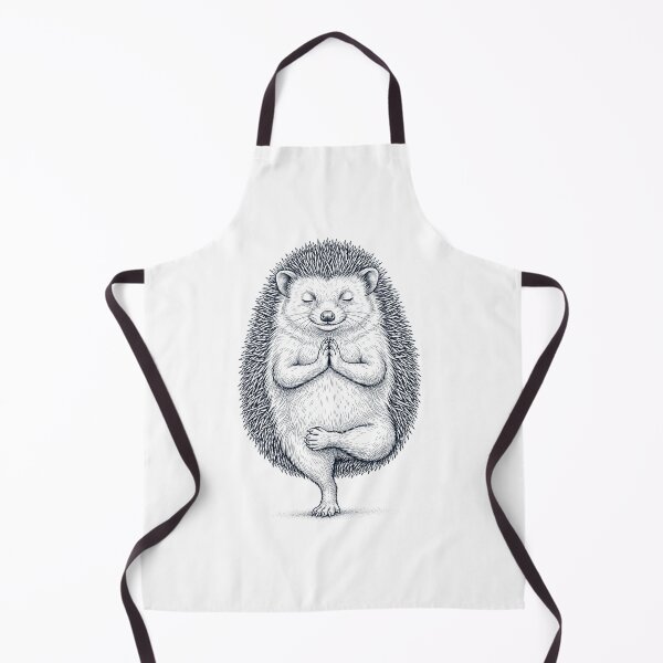 Item preview, Vintage Hedgehog Yoga Tree Pose Animal Lover designed and sold by TerryConnells.