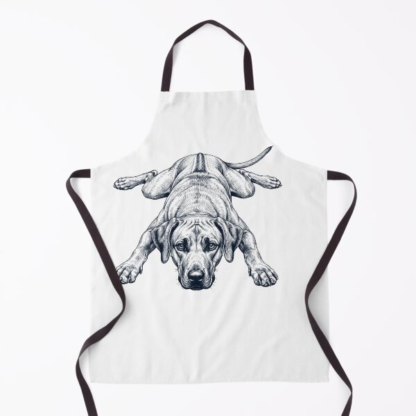Item preview, Vintage Rhodesian Ridgeback Splooting Dog Mom Dad Lover designed and sold by DoodleTortle.