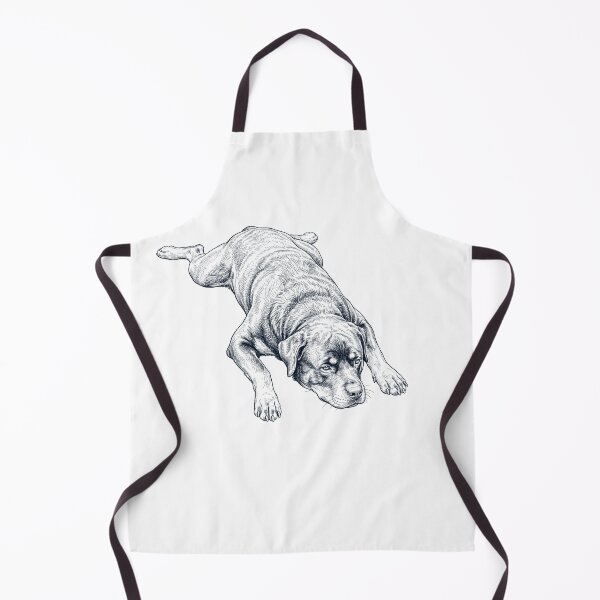Item preview, Vintage Rottweiler Splooting Dog Mom Dad Lover designed and sold by DoodleTortle.