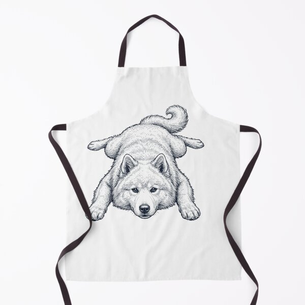 Item preview, Vintage Samoyed Splooting Dog Mom Dad Lover designed and sold by DoodleTortle.