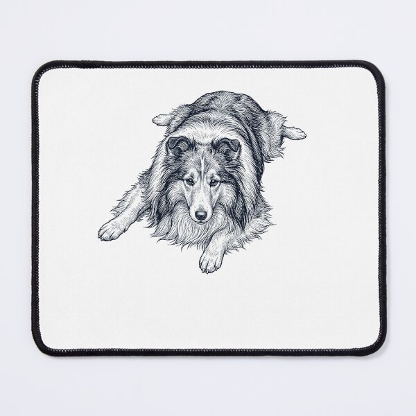 Item preview, Vintage Shetland Sheepdog Splooting Dog Mom Dad Lover designed and sold by DoodleTortle.