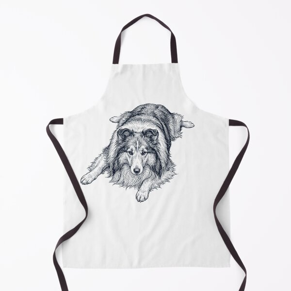 Item preview, Vintage Shetland Sheepdog Splooting Dog Mom Dad Lover designed and sold by DoodleTortle.