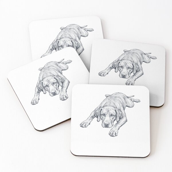 Item preview, Vintage Vizsla Splooting Dog Mom Dad Lover designed and sold by DoodleTortle.