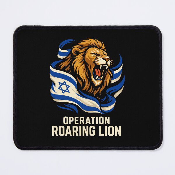 Item preview, Operation Roaring Lion Israel Artwork designed and sold by crouchingpixel.