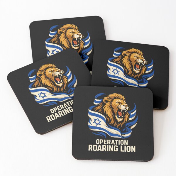 Item preview, Operation Roaring Lion Israel Artwork designed and sold by crouchingpixel.