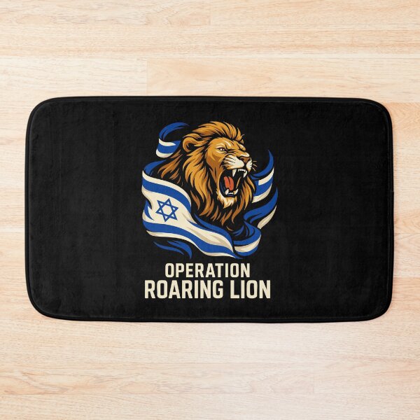 Item preview, Operation Roaring Lion Israel Artwork designed and sold by crouchingpixel.
