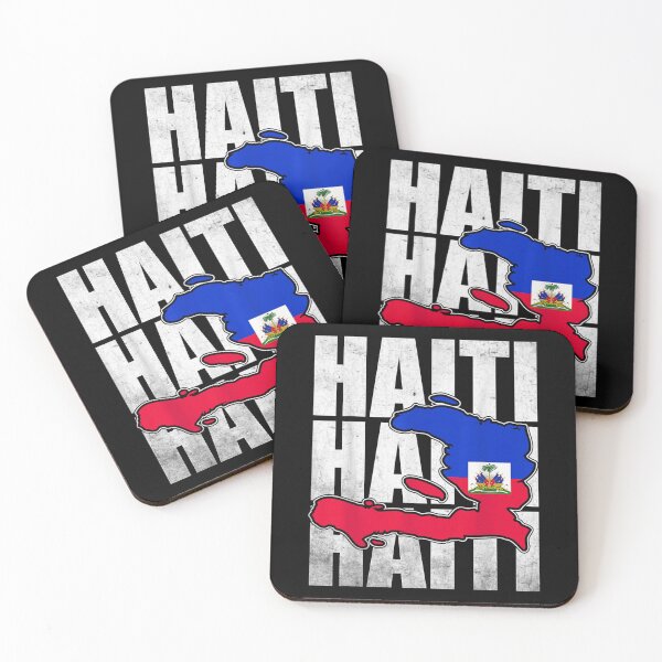 Item preview, Haiti Map Flag Pride Heritage Caribbean Culture Distressed Patriotic Graphic Art designed and sold by ShavonRistorin.