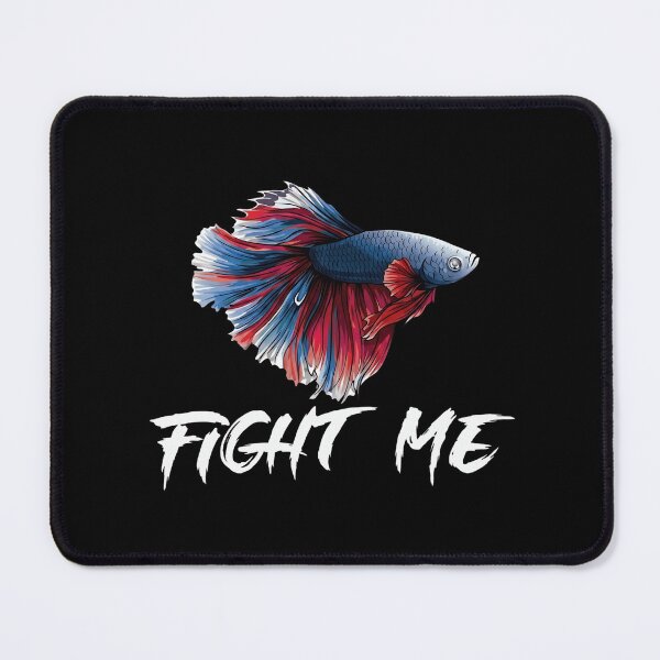 Item preview, Fight Me - Vibrant Red and Blue Siamese Fighting Betta Fish designed and sold by haitrieuic96.