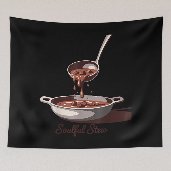 Item preview, Soulful Stew Culinary Art Design designed and sold by ngan2614387.