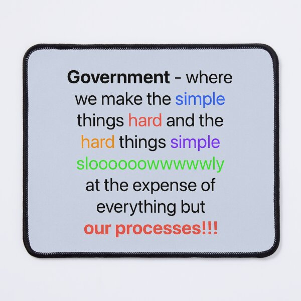 Item preview, Government real world definition designed and sold by MAC Art&Designs.