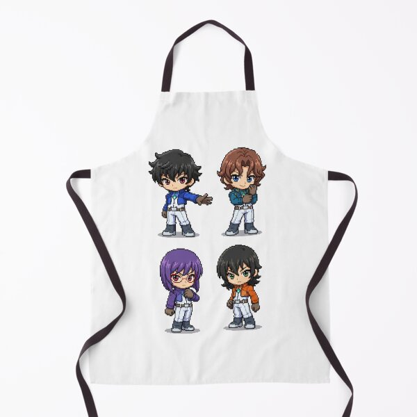 Item preview, Gundam Meister gundam exia chibi art pixel art illustration gundam 00 designed and sold by sabartgunpla.