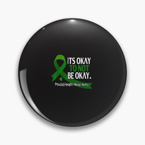 Item preview, Its Okay to Not Be Okay Mental Health Awareness Retro Design designed and sold by kiralynstration.