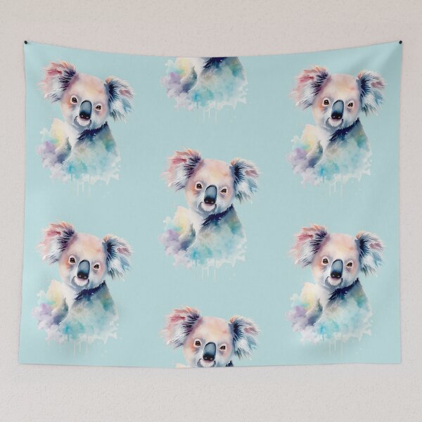 Item preview, Copy of Cute Watercolor Koala | Pastel Australian Animal Artwork designed and sold by Biedroneczka.