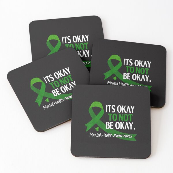 Item preview, Its Okay to Not Be Okay Mental Health Awareness Retro Design designed and sold by kiralynstration.