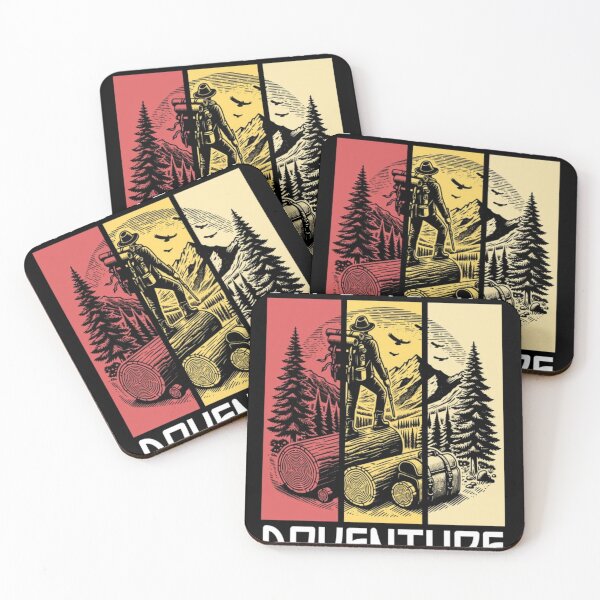 Item preview, Life Is An Adventure Retro Outdoor Design designed and sold by The craft.