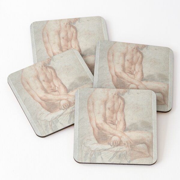 Item preview, Seated Figure Drawing | Anatomy Art designed and sold by GammaRay.