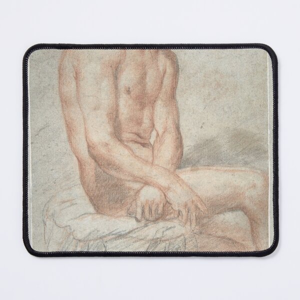 Item preview, Seated Figure Drawing | Anatomy Art designed and sold by GammaRay.