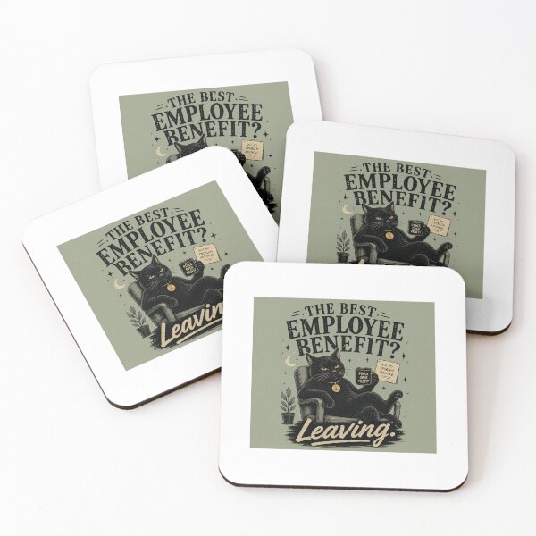 Item preview, Black cat oversized vibes quote Design | The best employee benefit designed and sold by TheGiggleGrid.