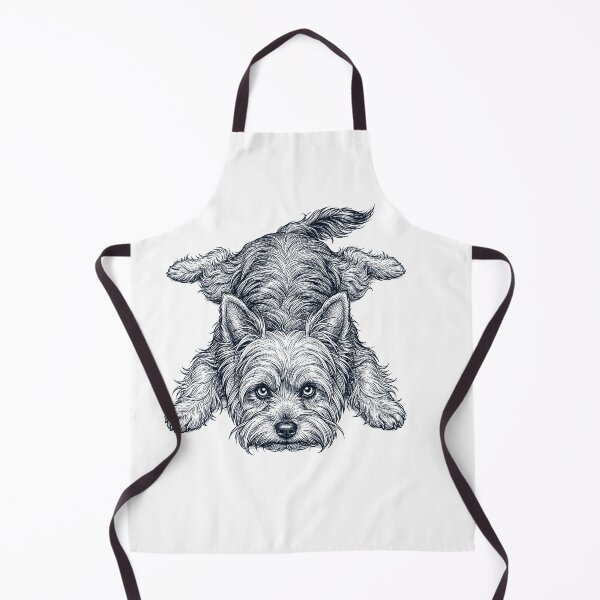 Item preview, Vintage Yorkshire Terrier Splooting Dog Mom Dad Lover designed and sold by DoodleTortle.