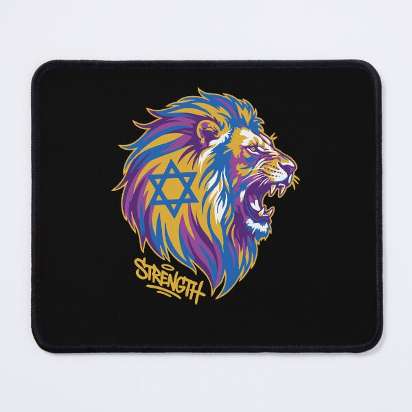 Item preview, Lion Of Judah Israel Strength Artwork designed and sold by crouchingpixel.