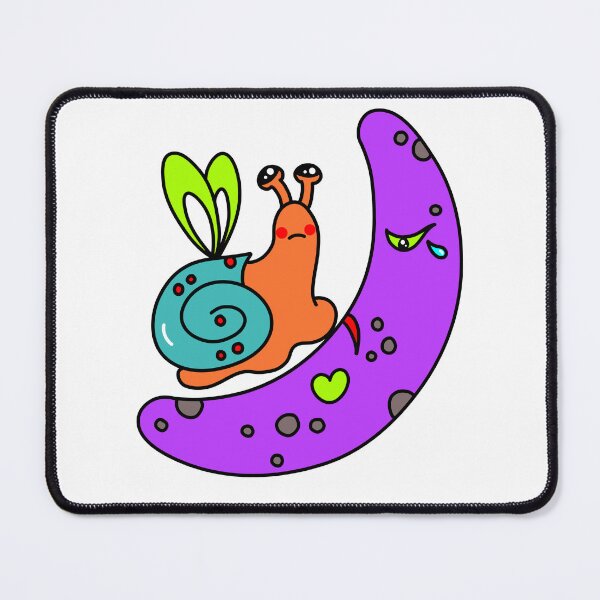 Item preview, The Snail Comforts the Heartbroken Moon designed and sold by EMILYVU22.