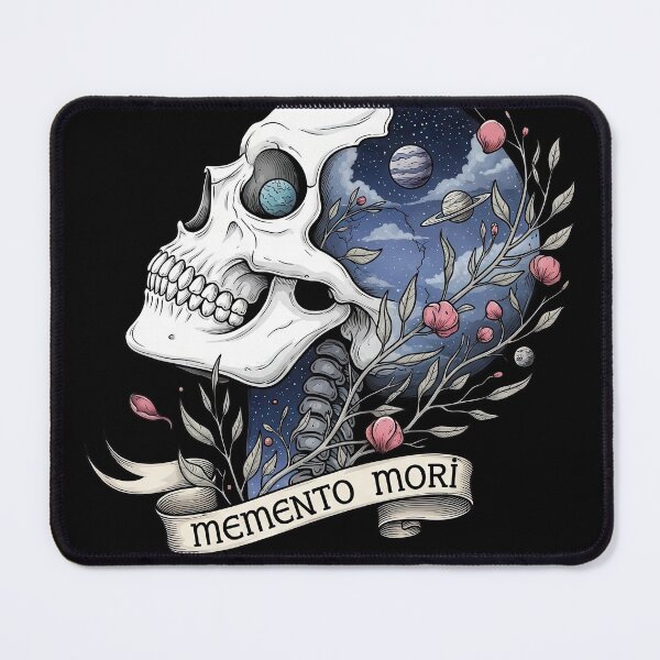 Item preview, Cosmic Memento Mori Skull in Celestial Universe designed and sold by nuel-art.