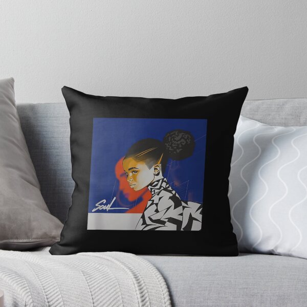 Item preview, Arte de melanina con moño afro de mujer con alma designed and sold by ngan2614387.