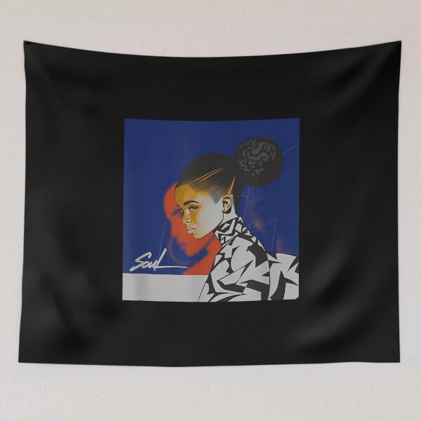 Item preview, Soulful Woman Afro Bun Melanin Art designed and sold by ngan2614387.