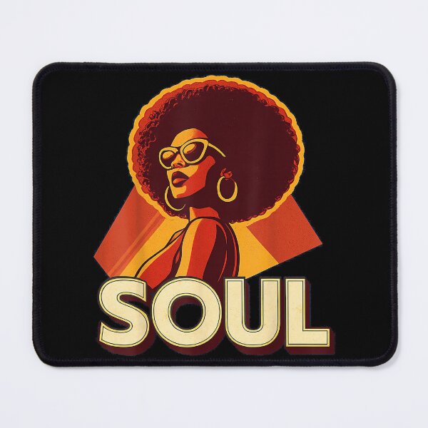Item preview, Soulful Woman Portrait Afro Art designed and sold by ngan2614387.