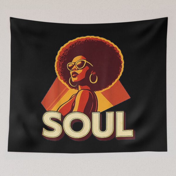 Item preview, Soulful Woman Portrait Afro Art designed and sold by ngan2614387.