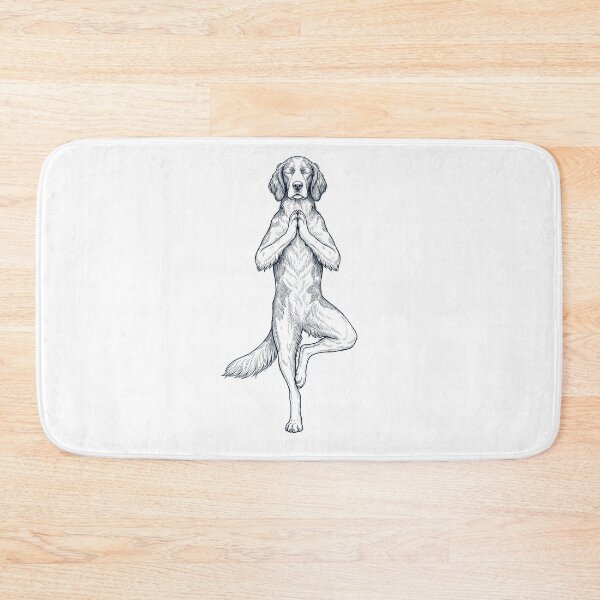 Item preview, Vintage Irish Red And White Setter Yoga Tree Pose Dog Mom Lover designed and sold by TerryConnells.