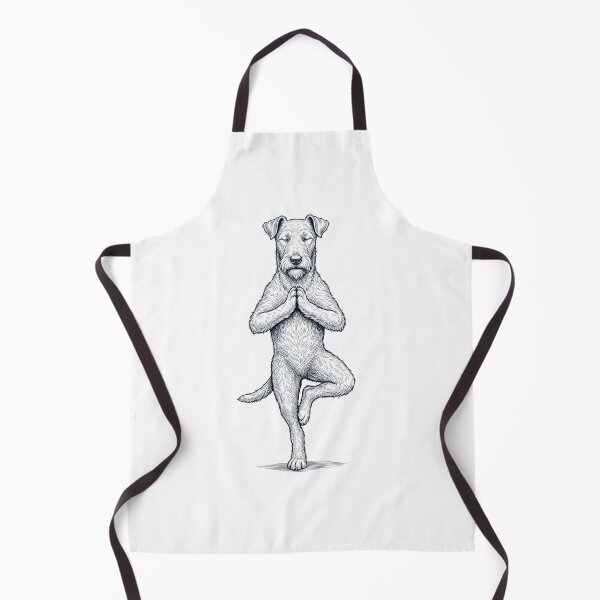 Item preview, Vintage Irish Terrier Yoga Tree Pose Dog Mom Lover designed and sold by TerryConnells.