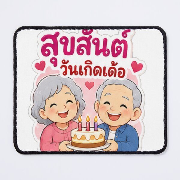 Item preview, “Suk San Wan Gerd Der!” – Happy Thai-Isan Birthday designed and sold by Tonphiarts.