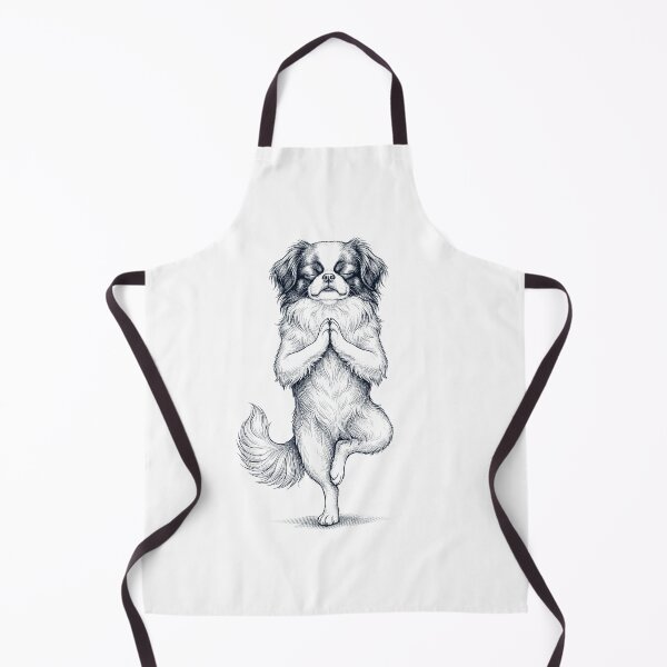 Item preview, Vintage Japanese Chin Yoga Tree Pose Dog Mom Lover designed and sold by TerryConnells.