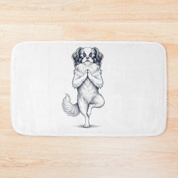 Item preview, Vintage Japanese Chin Yoga Tree Pose Dog Mom Lover designed and sold by TerryConnells.