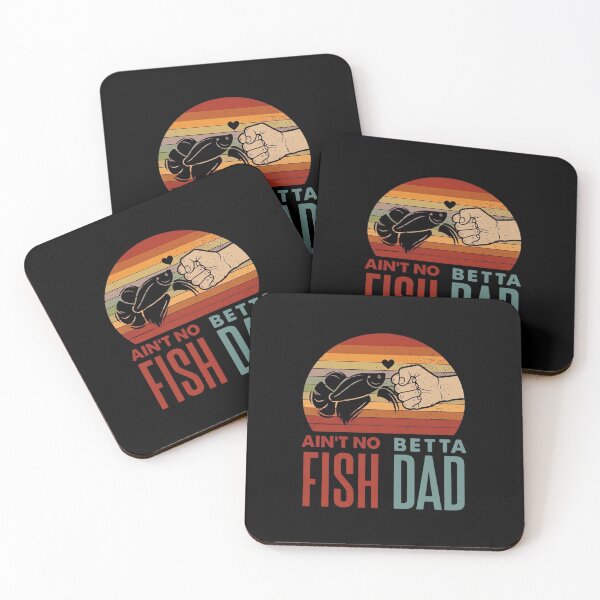 Item preview, Ain't No Betta Fish Dad - Vintage Retro Betta Fish Lover Gift designed and sold by haitrieuic96.