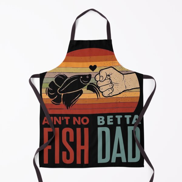 Item preview, Ain't No Betta Fish Dad - Vintage Retro Betta Fish Lover Gift designed and sold by haitrieuic96.
