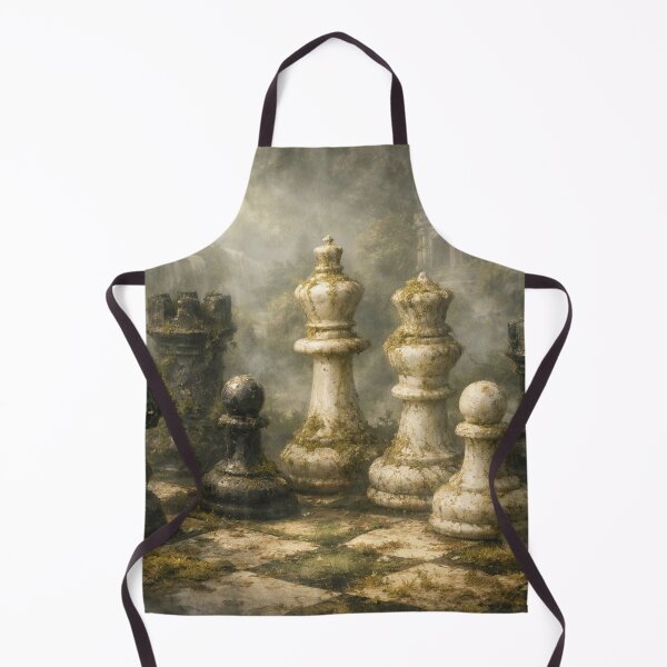 Item preview, A chessboard lies in the mist of a silent garden. designed and sold by Sigtrix.
