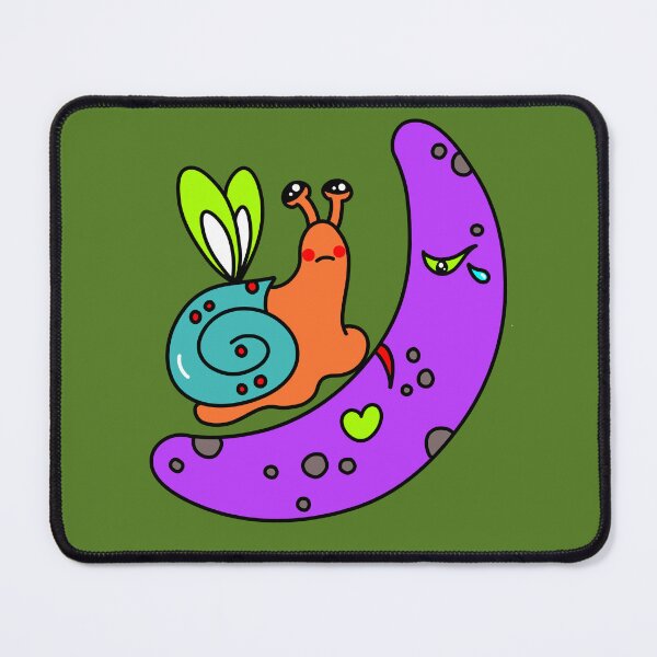 Item preview, The Snail Comforts the Heartbroken Moon designed and sold by EMILYVU22.
