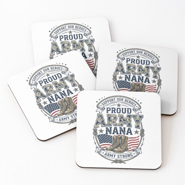 Item preview, Proud Army Nana – Patriotic Military Grandma Design designed and sold by PlumArtDesign.