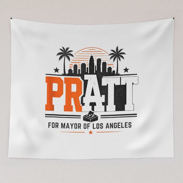 Item preview, Pratt for Mayor of Los Angeles designed and sold by BareCrack.